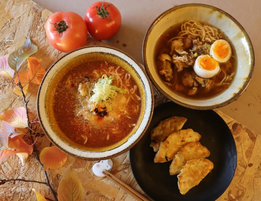 Osaka: Gluten-Free Ramen and Gyoza Cooking Class - Soy sauce ramen and tomato ramen: building flavor in two directions