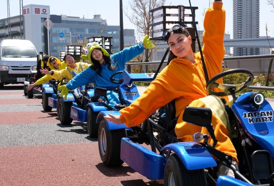 Osaka: Go Kart Tour on Osaka Streets with Guide - Stops You’ll Hit: Osaka’s Famous Districts from the Kart Window