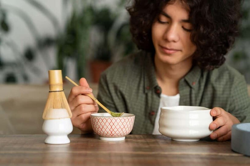 Osaka; Japanese Tea ceremony experience, Macha and Sencha - Matcha preparation and your hands-on etiquette lesson