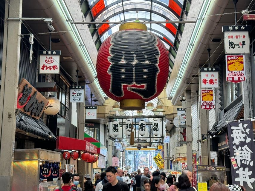 Osaka: Kuromon Market 1.5-Hour Seafood & Street Food Tour - Kuromon Ichiba Market: Osaka’s seafood must-do in 90 minutes