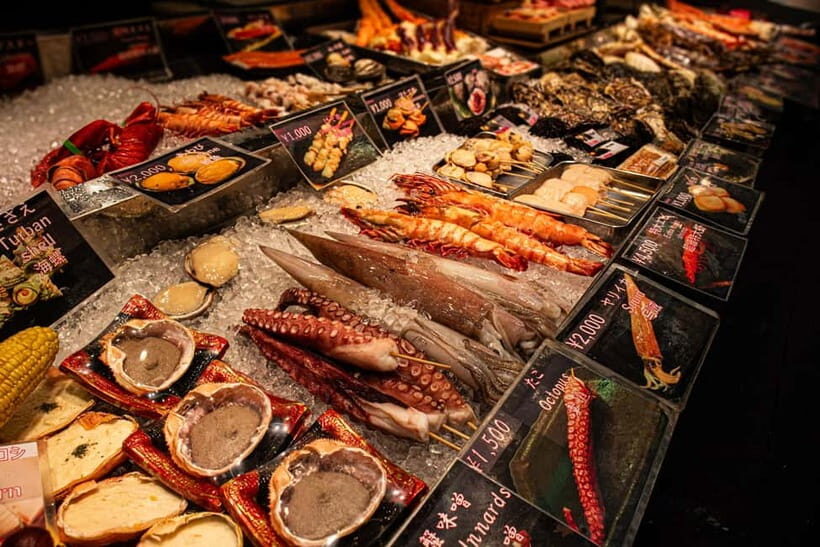 Osaka: Kuromon Market Street Food Tour with Pro Local Guide - Kuromon Market: Osaka’s Kitchen on Foot