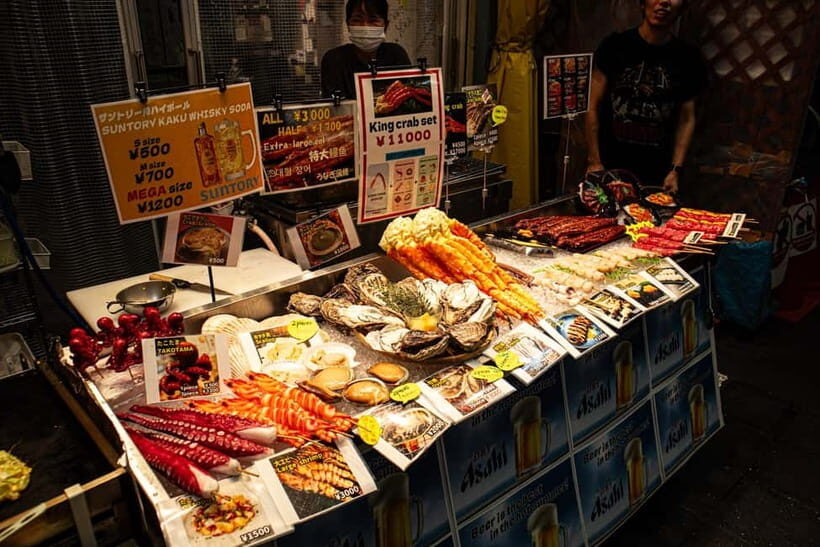 Osaka: Kuromon Market Street Food Tour with Pro Local Guide - Hozenji Yokocho: the alley stop that adds Osaka atmosphere