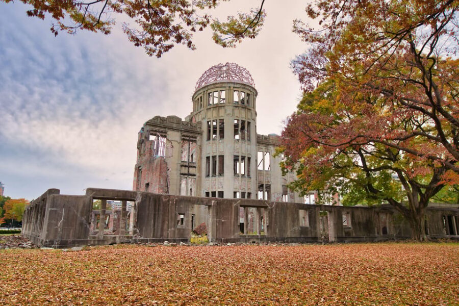 Osaka/Kyoto: Hiroshima Miyajima Bus Tour & Shinkansen Ticket - Hiroshima Peace Memorial Park: Atomic Bomb Dome First
