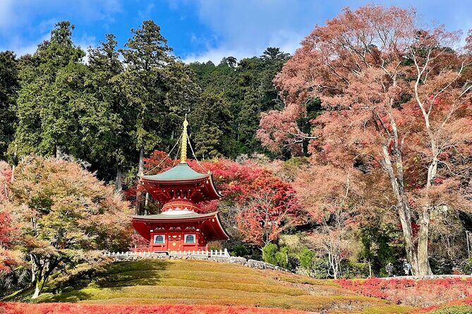 Osaka / Kyoto: Katsuoji, Arashiyama & Kinkaku-ji One Day Tour - Togetsukyo Bridge and the photo-friendly art that keeps momentum