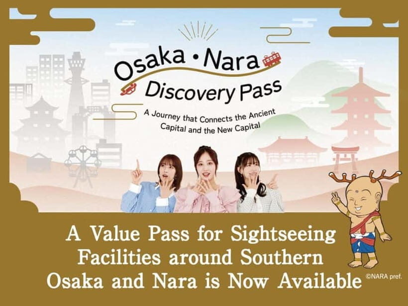 Osaka-Nara: 2-Day Discovery Pass - Osaka-Nara Discovery Pass: what the one QR code really buys you