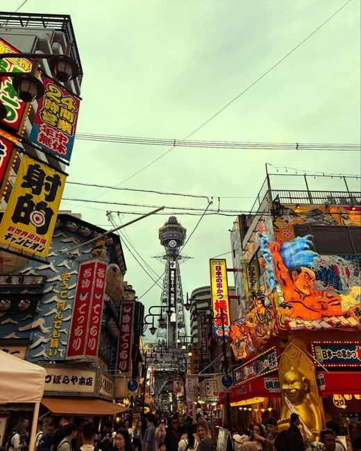Osaka & Nara: Private Tour with English speaking guide - Dotonbori and Shinsekai: food, neon, and that Osaka pulse