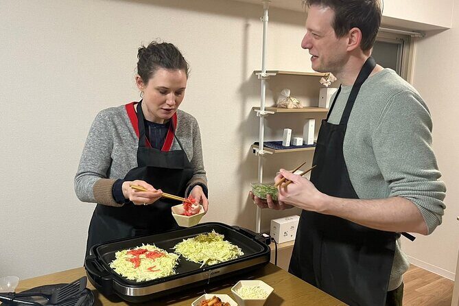 Osaka Okonomiyaki Cooking Class "Learn here and make it at home" - Why learning okonomiyaki and takoyaki together makes sense