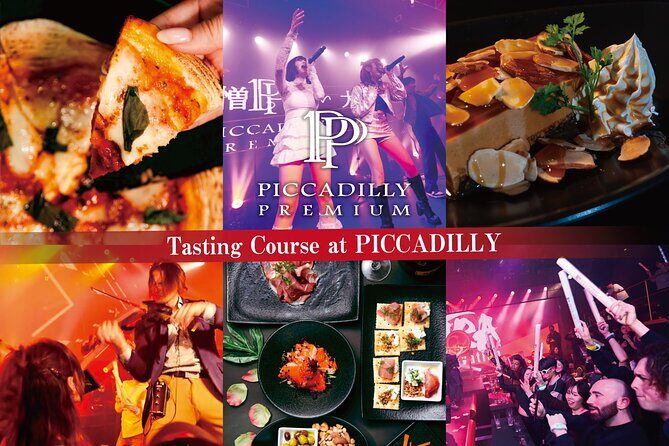 Osaka: PICCADILLY PREMIUM DINNER SHOW&NIGHTCLUB with Tasting - Key things to know before you go
