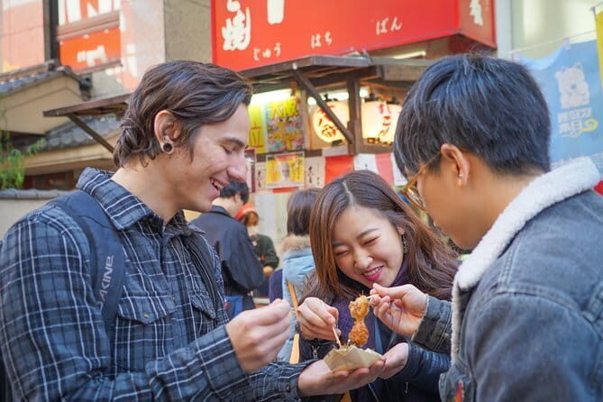 Osaka: Private Food Tour & Bar Hopping in Namba - Hozenji Temple: A Quiet Pause in the Middle of Shopping