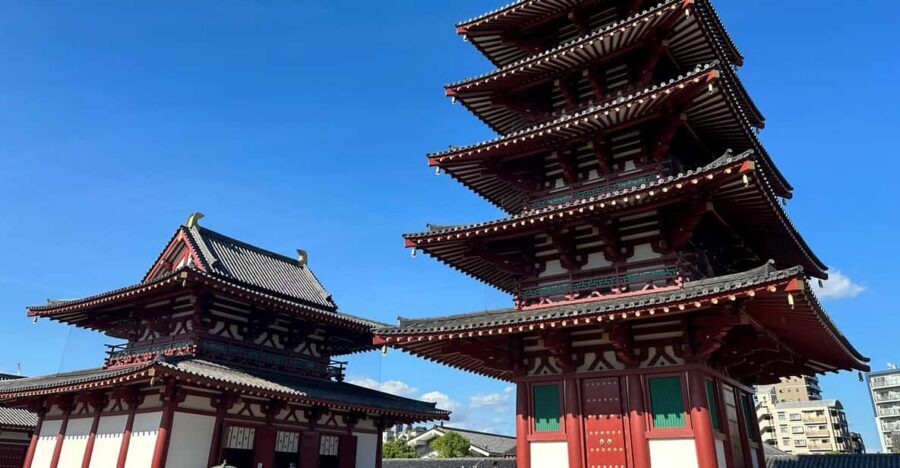 Osaka: Private Tour of Shitennoji, Osaka's Oldest Temple - The 90-Minute Plan: Stone Torii to Honbou Garden