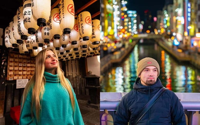 Osaka: Private Vibrant Nighttime Photoshoot (Dotonbori) - Dotonbori at night: why this photo walk works