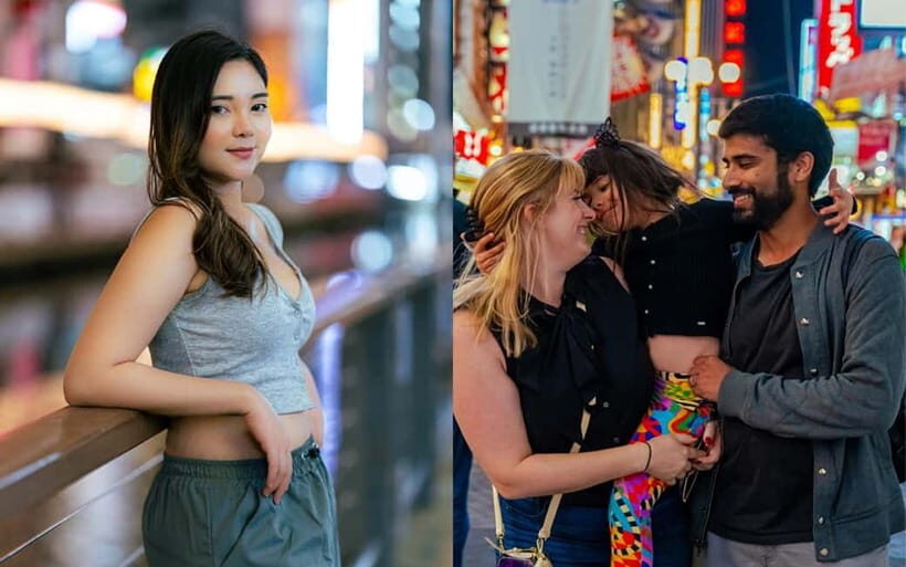 Osaka: Private Vibrant Nighttime Photoshoot (Dotonbori) - Meeting point and how the 90 minutes to 4 hours plays out