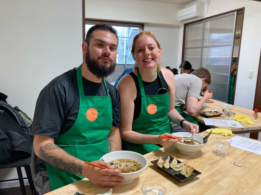 Osaka: Ramen and Gyoza Cooking Class in Dotonbori - The Meal Part: Eating Your Own Ramen and Gyoza
