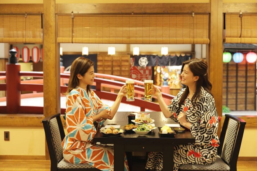 Osaka: Solaniwa Onsen Hot Spring Visit - Nine baths in one hot-spring circuit: how to choose your order