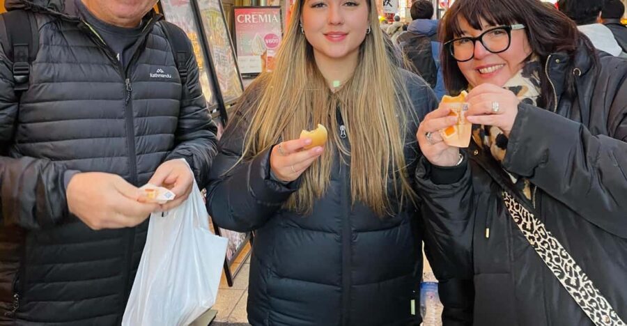 Osaka Street Food Adventure: Taste Local Flavors with Guide - Tsutenkaku Tower stop: short photo time, long neighborhood meaning