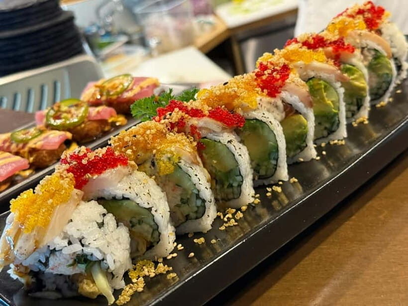 Osaka: Sushi Making Class and Dotonbori Food Tour - The 90-minute sushi class: from ingredients to your own rolls