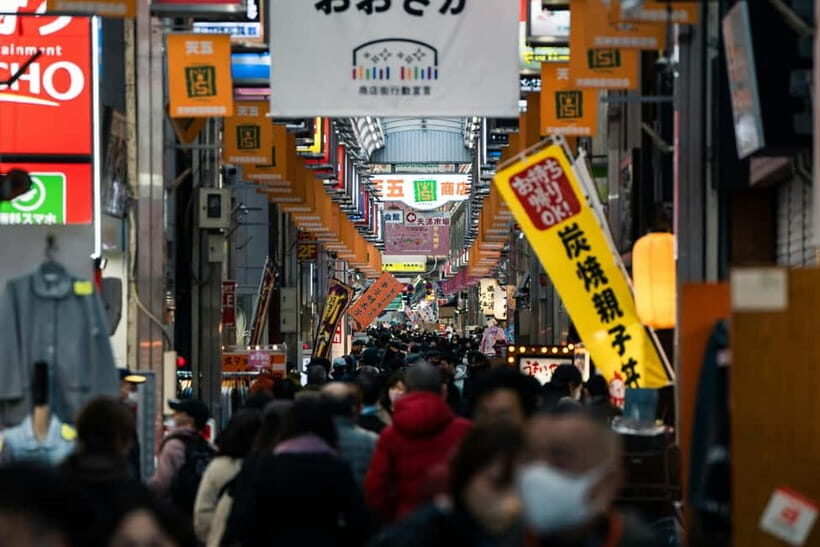 Osaka: Sushi Making Class and Dotonbori Food Tour - Dotonbori walking food tour: guided choices, on your own budget