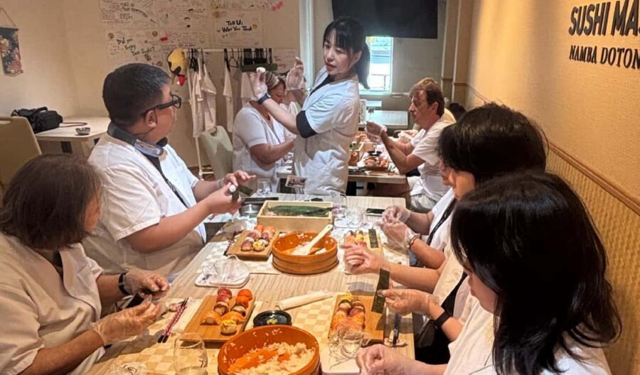 Osaka: Sushi Making in Spacious Studio (SAME-DAY OK!) - Culture Intro: Why the Room Matters as Much as the Food