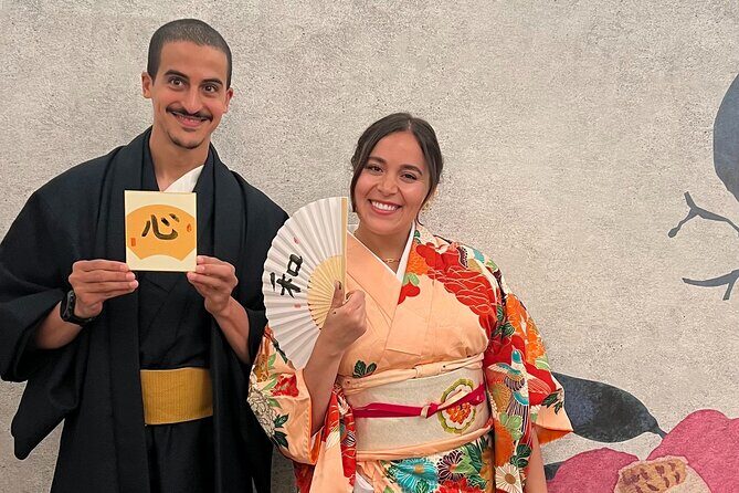 Osaka: Tea Ceremony, Calligraphy, and Kimono Experience - Calligraphy Session: Tools, Paper, and Your Take-Home Creation