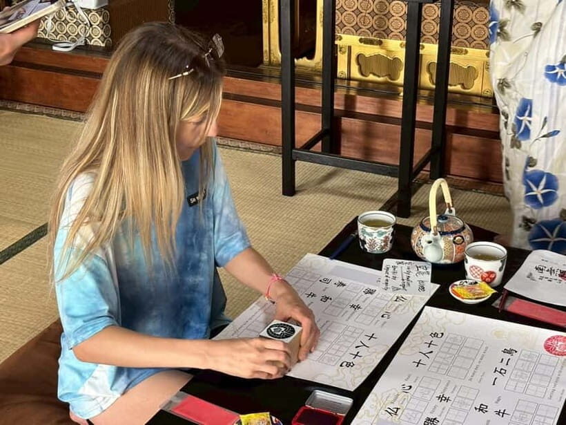 Osaka: Temple Tour and Traditional Calligraphy Lesson - Key Highlights Worth Showing Up For