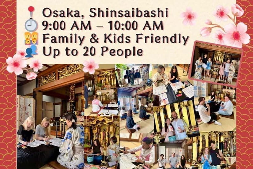 Osaka: Temple Tour and Traditional Calligraphy Lesson - Saishoji Temple: A Calm Pocket Inside Osaka’s Shortcut Route