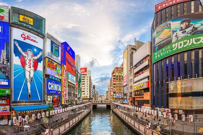 Osaka Unveiled Private Tour: Bustling Streets to Serene Shrines - Ebisubashi Bridge: a pedestrian-only photo line with real city views