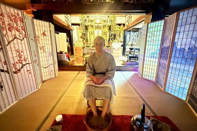 Osaka:Zen Tea Ceremony and Foot Bath Experience<45min> - The foot bath plus scrub massage: where the tension goes