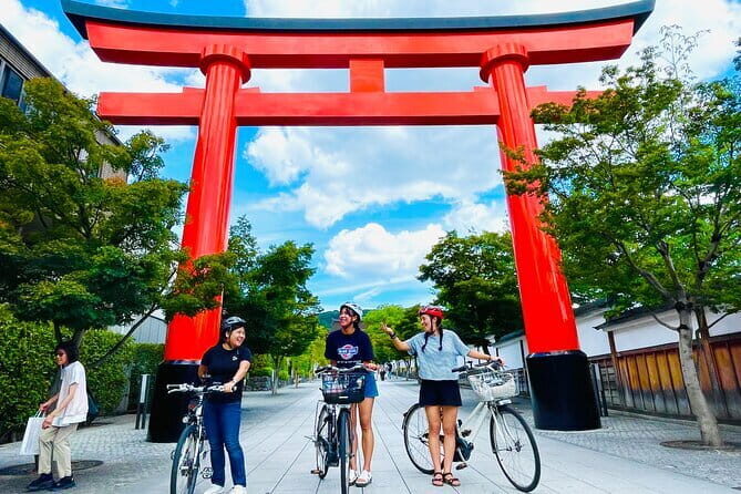 Pedal Adventure Kyoto E-Bike tour : True Kyoto Avoid the crowds - Shimogamo Jinja and the Kamo River Return: Scenic Kyoto at a Real Pace