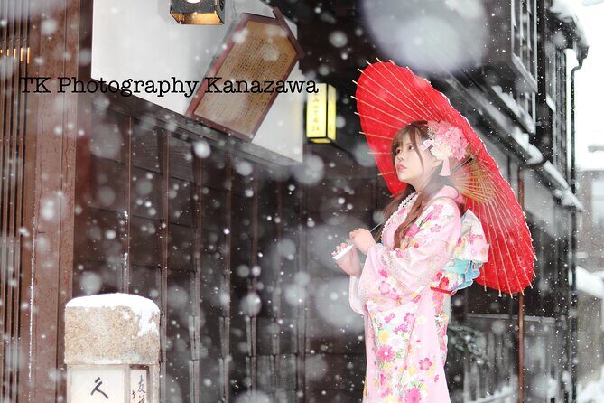 Photoshoot session by professional photographer in Kanazawa - Kimono photos in Kanazawa, without turning it into a project
