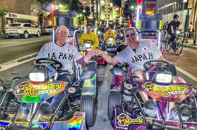 Premium Go-Kart Experience Through Osaka’s Best-Known Landmarks - The 1 hour 20 minutes route: icon stops that work