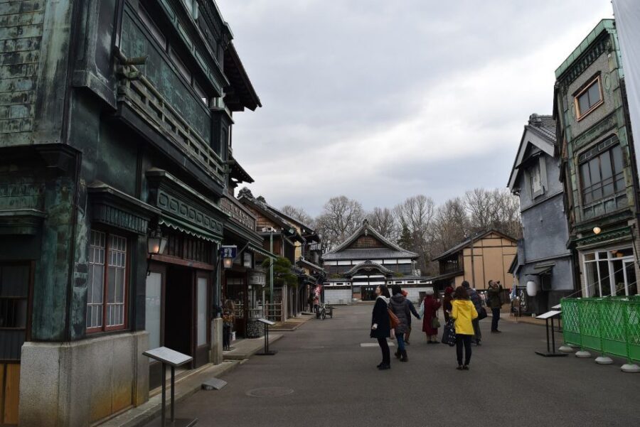 Private Edo-Tokyo Open Air Architectural Museum Tour - East Tokyo Shitamachi in Animation-Like Streets: Old Train, Bathhouse, and the Vibe