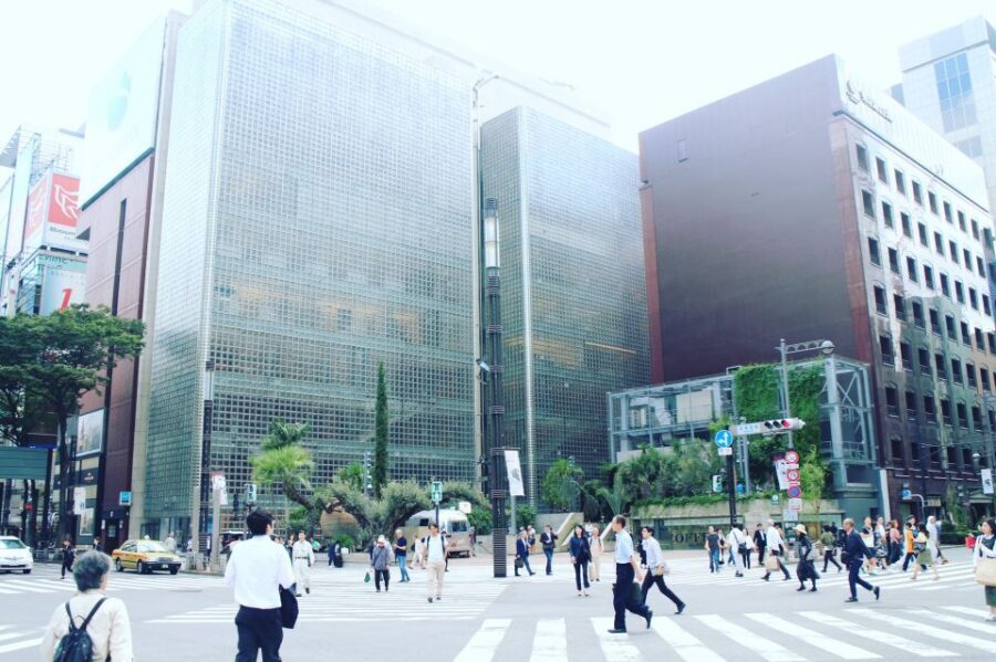 Private Ginza Architecture Tour - Kabuki Theatre (opened 2013): tradition carried forward in a new shell