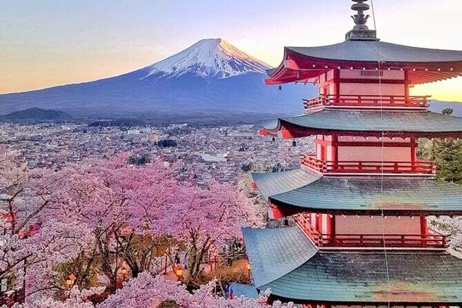Private Mount Fuji Tour in Luxury Vehicle with English Guide - Arakurayama Sengen Park and the Chureito Pagoda View