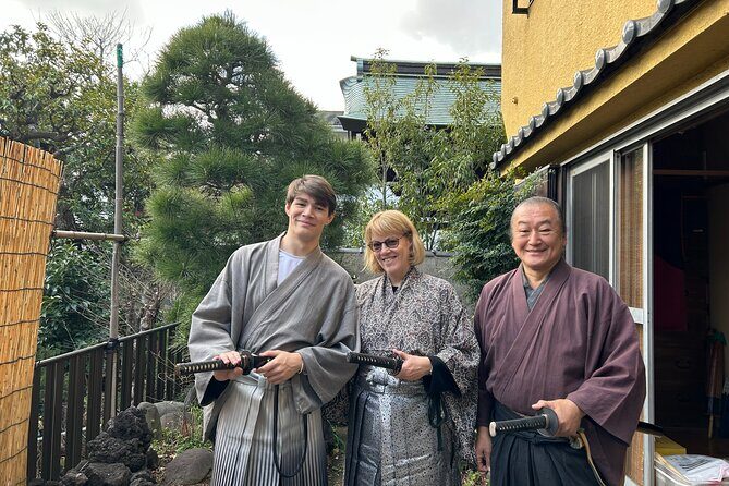 Private Samurai Sword Experience - Private Tutoring in a Master’s Garden (and a Real Home Moment)