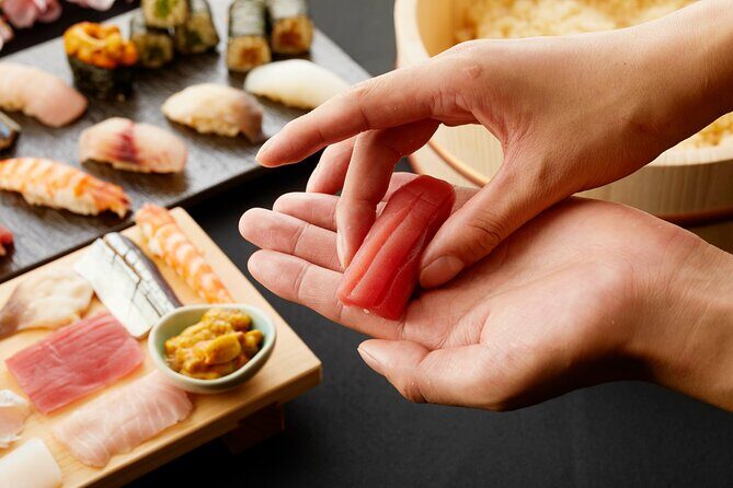 Private Sushi Making with a Sushi Master - The 1 hour 45 minutes flow: history, quiz, demo, then hands-on