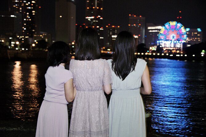 Private Tokyo Night Tour - Rainbow Bridge at night: your first neon frame over Tokyo Bay