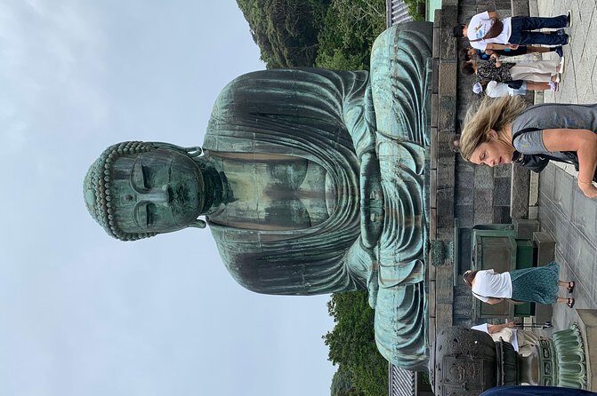Private Tour Kamakura and Enoshima With Guide and photographer - Hasedera Temple: garden, statues, cave shrine, and ocean views
