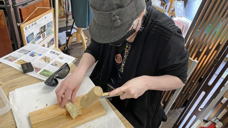 Private Workshop for Making Paper Last 1,000 years in Ueno - Clothes, Tools, and the Cat You’ll Want to Meet (From a Distance)