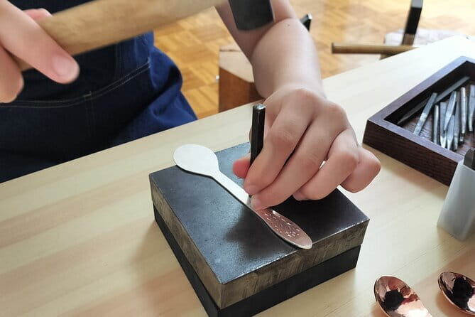 Pure Silver Spoon Making Workshop in Kyoto - The 2.5-Hour Flow: From Silver Pattern to Spoon Shape