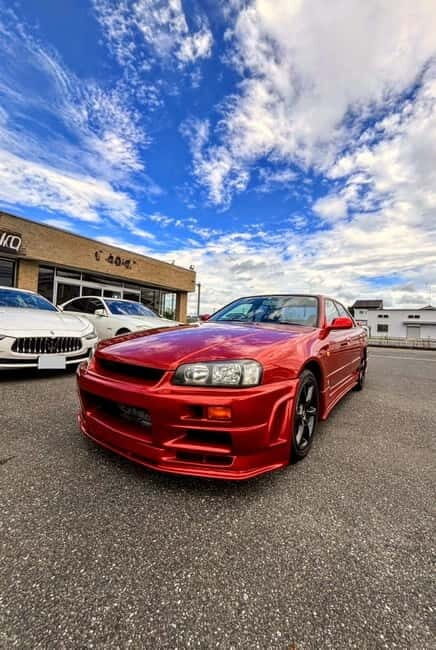 R34Skyline Daikoku PA Fast & Furious Private Experience - Autobacs Shinonome APIT: the “car store first” warm-up