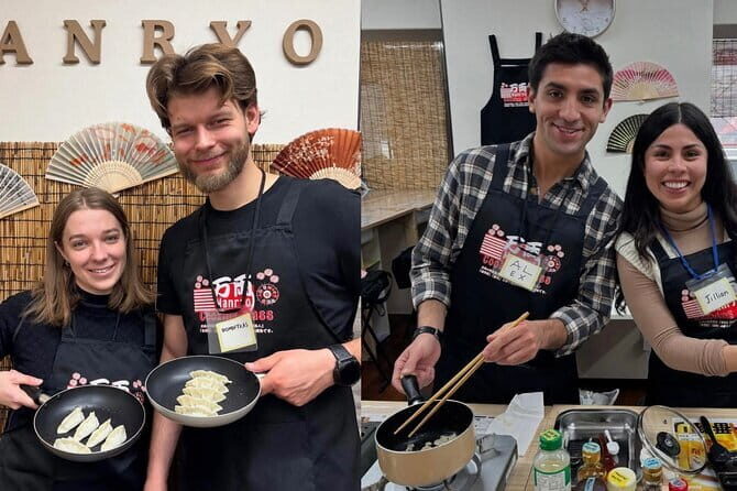 Ramen Gyoza Onigiri Japanese Cooking Class in Kyoto - Ramen broth is the real lesson (and noodles are not made)