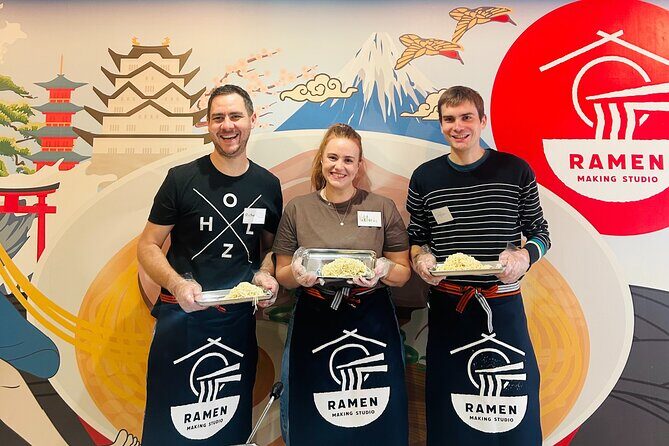 Ramen-Making Experience in the Osaka Castle Area with Souvenir - What you actually do in class: noodles, chashu, soup base