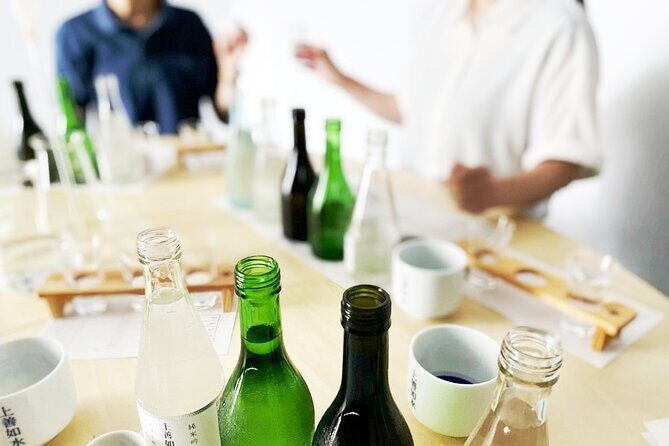 Sake Blending Experience : Craft Your Own Signature Sake - Finish your bottle with kanji: labeling like a craftsperson