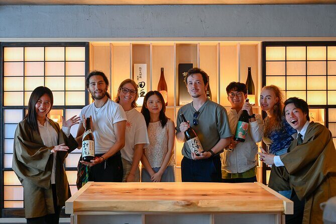 Sake "Omakase" in Osaka : Guided Tasting by a Active Sake brewer - Price and value: $71.54 makes sense for a brewer-led tasting