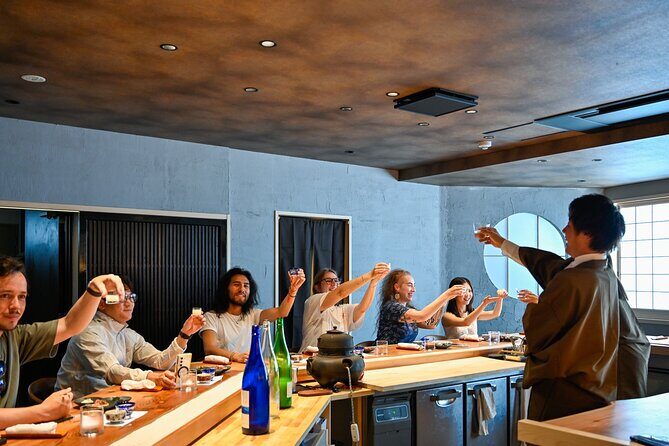 Sake "Omakase" in Osaka : Guided Tasting by a Active Sake brewer - The 1.5-hour plan: from brewing basics to 7-sake comparisons