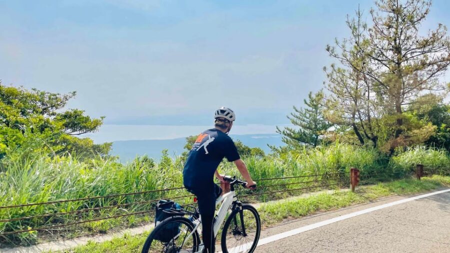 Sakurajima Century Lava Climb Journey with E-bike - What Gear to Bring (Especially for Rain, Ash, or Wet Black Sand)