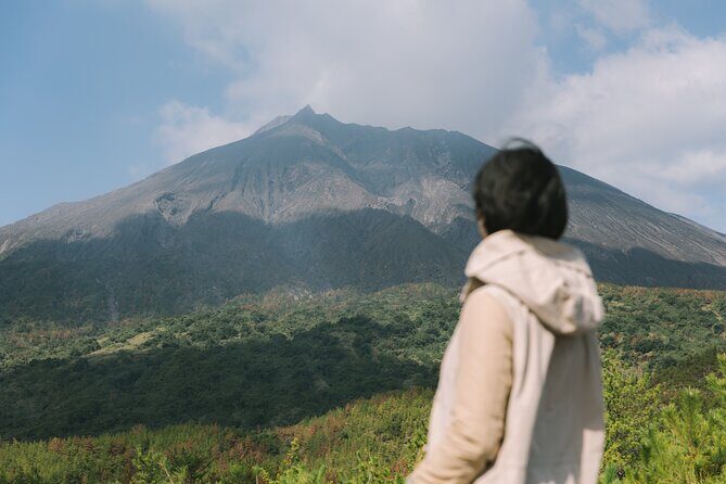 Sakurajima One Day Round Journey with E-bike - Arimura Lava Lookout: where you can read the island’s past