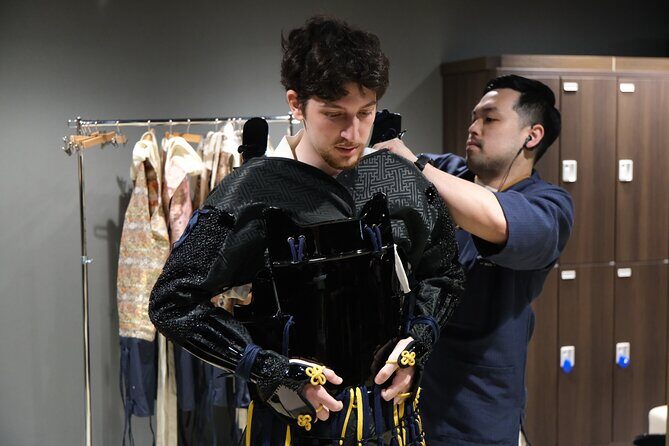 Samurai dress-up and shows, plus Tea Ceremony & Calligraphy - Samurai armor, shows, tea, and calligraphy in one Osaka package