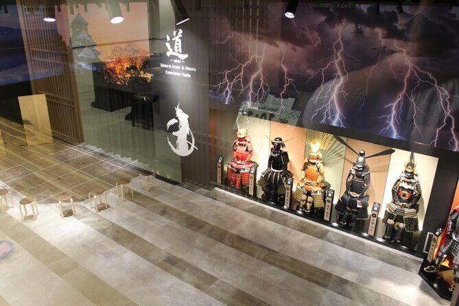Samurai dress-up and shows, plus Tea Ceremony & Calligraphy - Indoor comfort: great year-round, with one trade-off