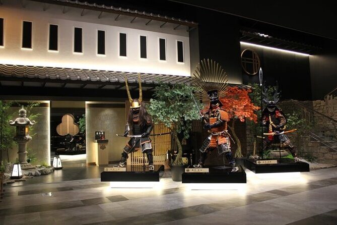Samurai dress-up and shows, plus Tea Ceremony & Calligraphy - Where you go: Shinsaibashi area, easy from Dotonbori